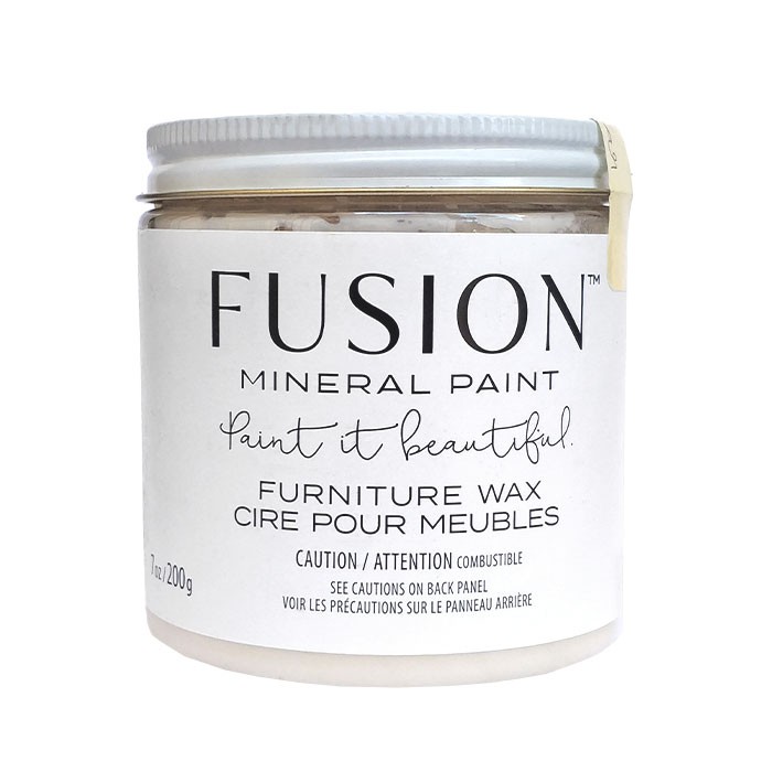 fusion furniture wax 200g clear